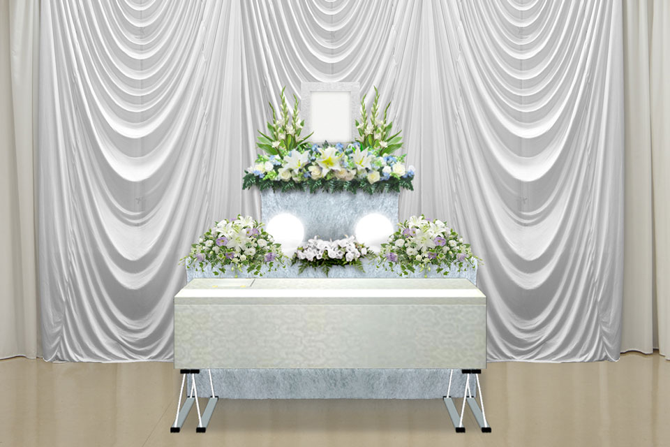 さいたま市桜区の葬儀社であるファミリー葬祭で施工する1日葬 ファミリープラン"心"の写真