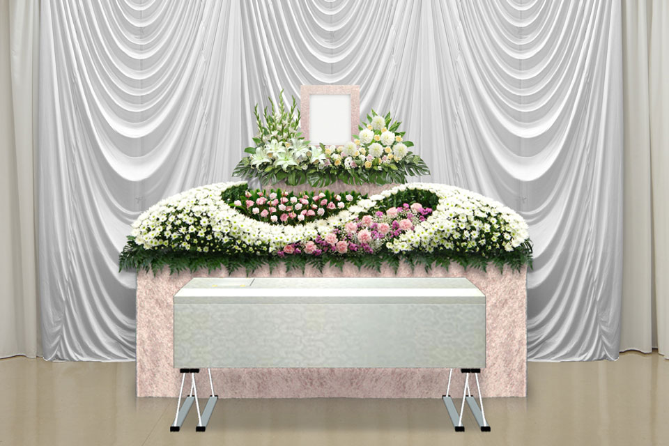 さいたま市桜区の葬儀社であるファミリー葬祭で施工する1日葬 ファミリープラン"慈愛"の写真