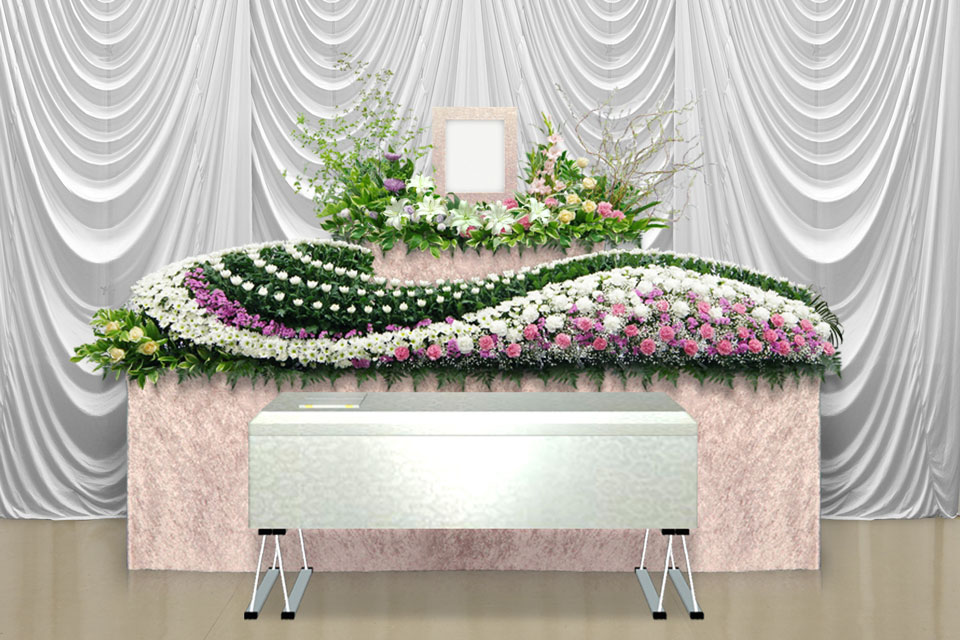さいたま市桜区の葬儀社であるファミリー葬祭で施工する1日葬 ファミリープラン"光彩"の写真
